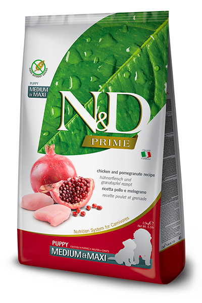 Chicken & Pomegranate Puppy Medium/Maxi